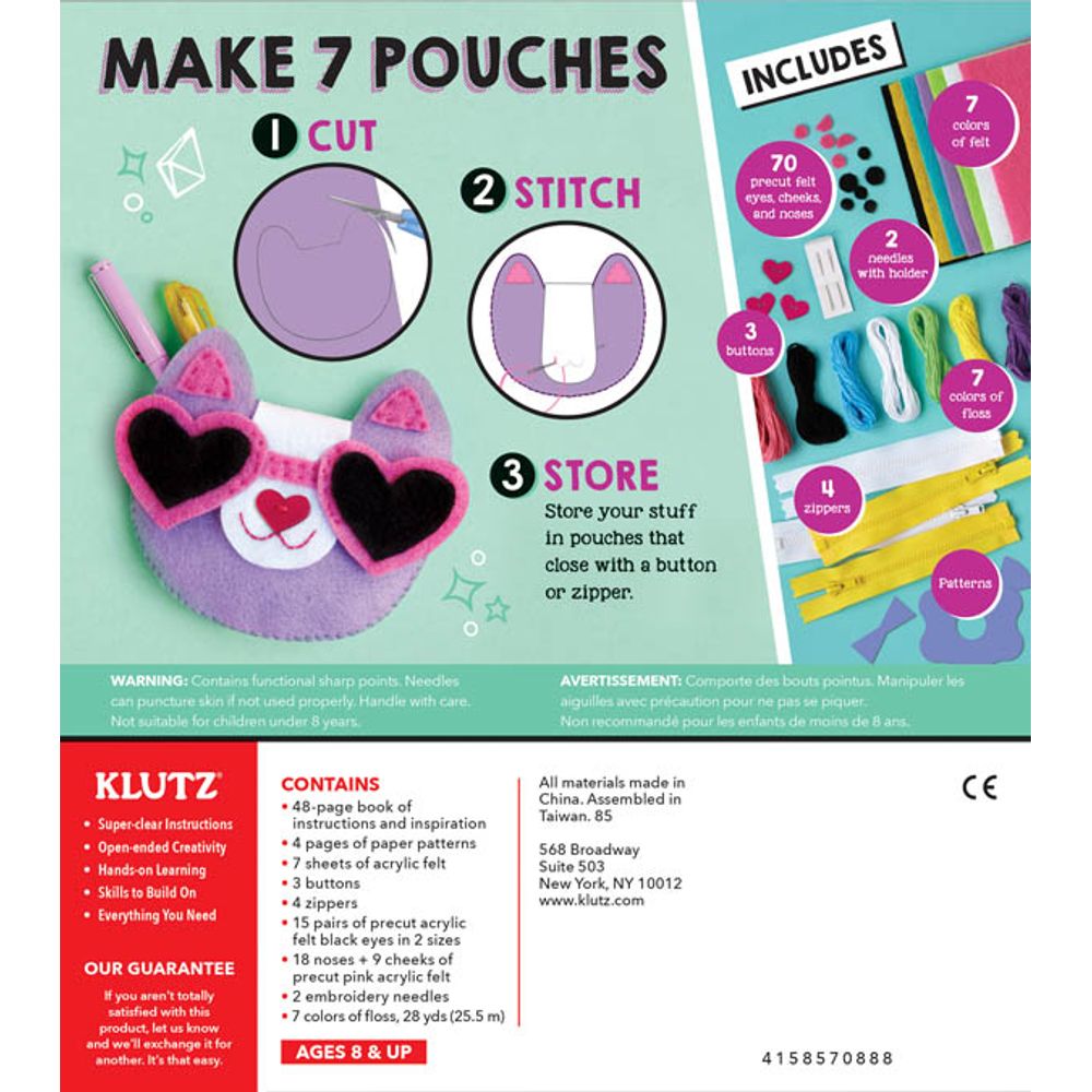 Stitch and Style Pouches monkeylu