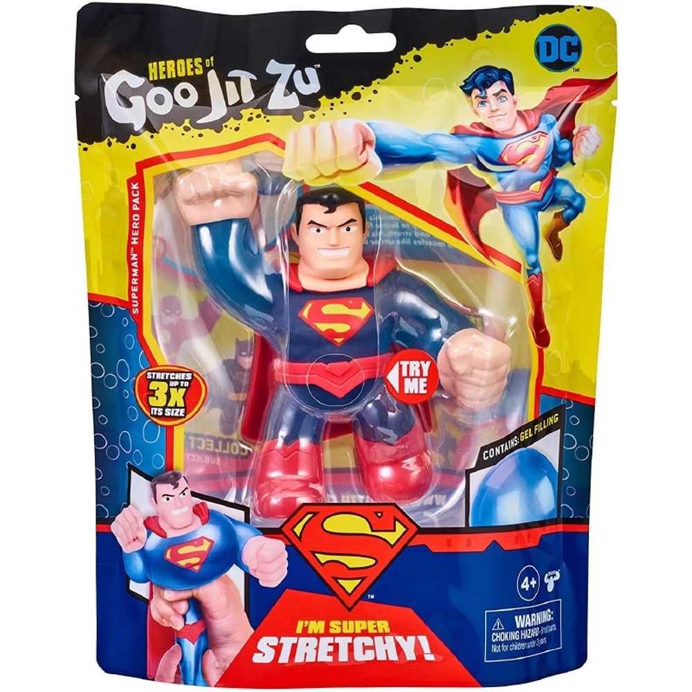 Figura Elastica Goo Jit Zu Superman Monkeylu
