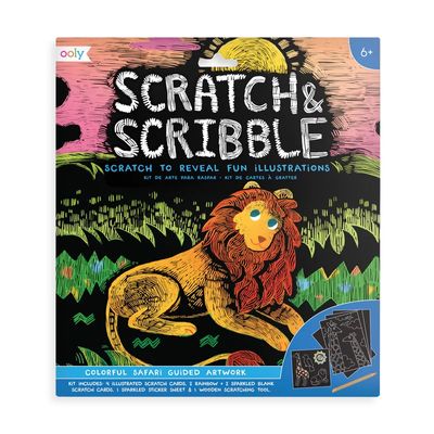161-029-Scratch-and-Scribble-Scratchboard-Art-Kit-Colorful-Safari-B1_322d69eb-9271-4542-b748-d61d63de111e_800x800
