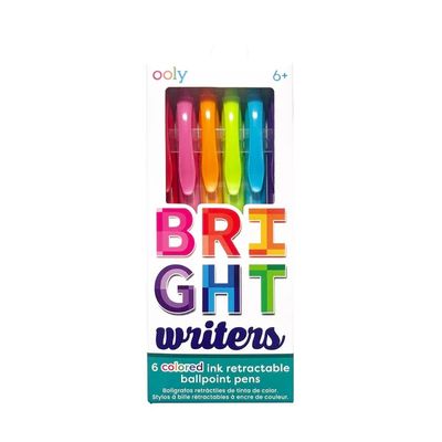 810104681940-Bright-Writers-Colored-Ink-Retractable-Ballpoint-Pens